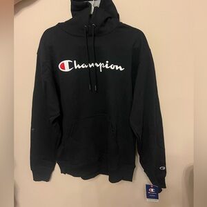 Champion Black Hoodie